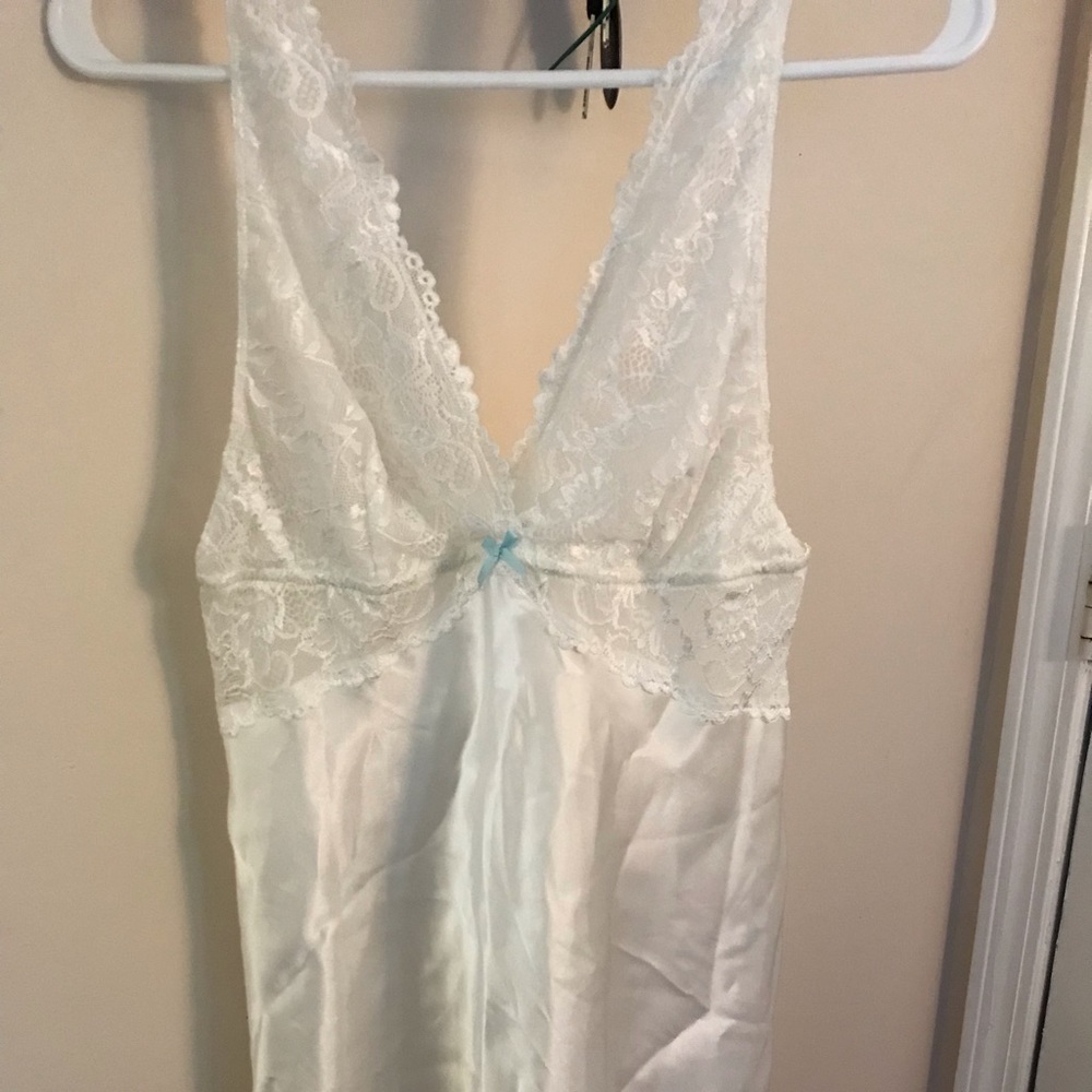 White lingerie dress